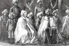 The Begum of Bhopal and the Maharajah of Puttiala, 1876. Creator: Unknown