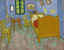 The Bedroom, 1889. Creator: Vincent van Gogh