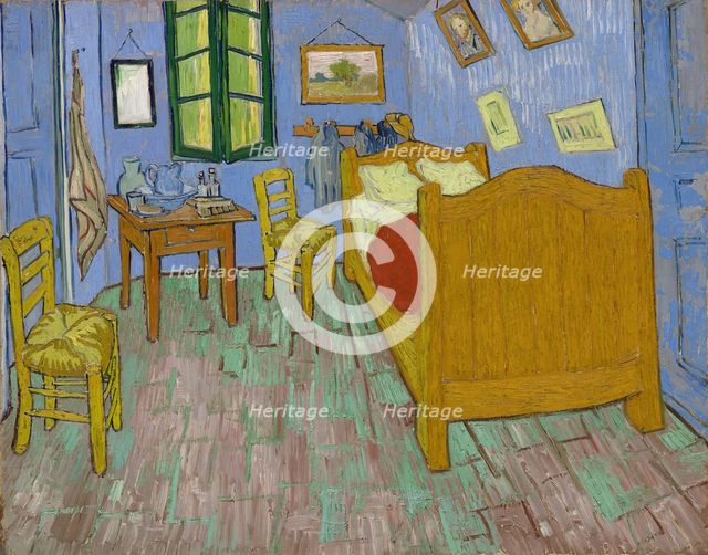The Bedroom, 1889. Creator: Vincent van Gogh.