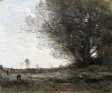 The beech tree 1816-1875. Artist: Jean-Baptiste-Camille Corot