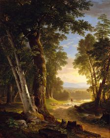 The Beeches, 1845. Creator: Asher Brown Durand