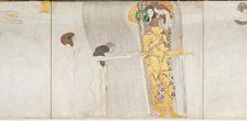 The Beethoven Frieze: Panel 3, 1901. Creator: Klimt, Gustav (1862-1918)