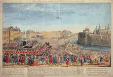 The Beheading of the Rebel Lords on Great Tower Hill c1746. Creator: Unknown