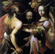 The Beheading of John the Baptist c1630. Artist: Anon