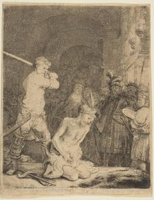 The Beheading of John the Baptist. Creator: Rembrandt Harmensz van Rijn