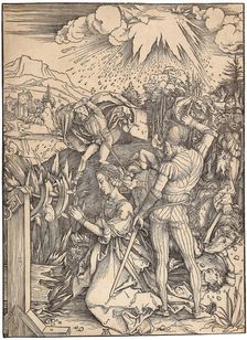 The Beheading of Saint Catherine, c. 1496. Creator: Dürer, Albrecht (1471-1528)