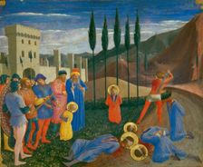 The Beheading of Saint Cosmas and Saint Damian, c. 1440. Artist: Angelico, Fra Giovanni, da Fiesole (ca. 1400-1455)