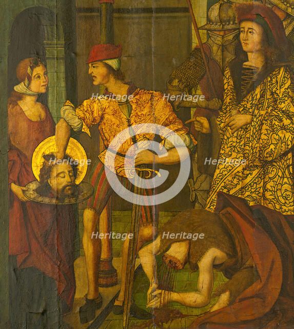 The Beheading of Saint John the Baptist, 1490/1500. Creator: Master of Palanquinos.