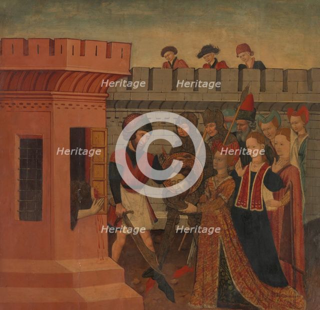 The Beheading of Saint John the Baptist. Creator: Spanish (Catalan) Painter (mid-15th century).