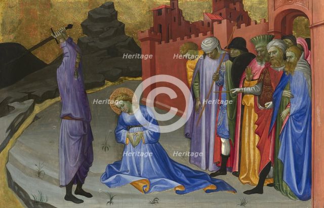 The Beheading of Saint Margaret, c.1410. Artist: Starnina, Gherardo (c. 1364-1413)