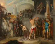 The Beheading of Saint Paul, 1648. Creator: Simon de Vos
