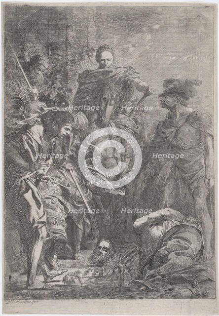 The Beheading of St. Paul,.n.d. Creator: Michael Lucas Leopold Willmann.