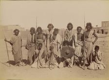 The Beherians / Les Bieharins, 1880-1889. Creator: Antonio Beato