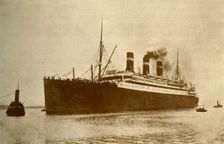 The "Belgenland" (Red Star Line), 27,132 Tons c1930. Creator: Unknown