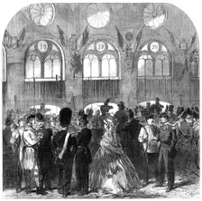 The Belgian National Rifle Association at Brussels: the firing-point, 1865. Creator: Unknown