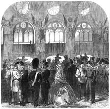 The Belgian National Rifle Association at Brussels: the firing-point, 1865. Creator: Unknown