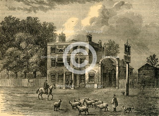 'The "Bell" at Edmonton', c1876. Creator: Unknown.
