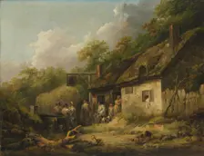 The Bell Inn, late 1780s. Creator: George Morland