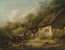 The Bell Inn, late 1780s. Creator: George Morland