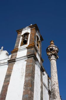 The bell tower of the parish church of Monsaraz, Portugal, 2009. Creator: Samuel Magal