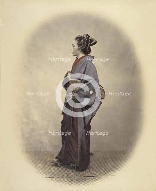 The Belle of the Period, 1863-1868. Creator: Felice Beato.