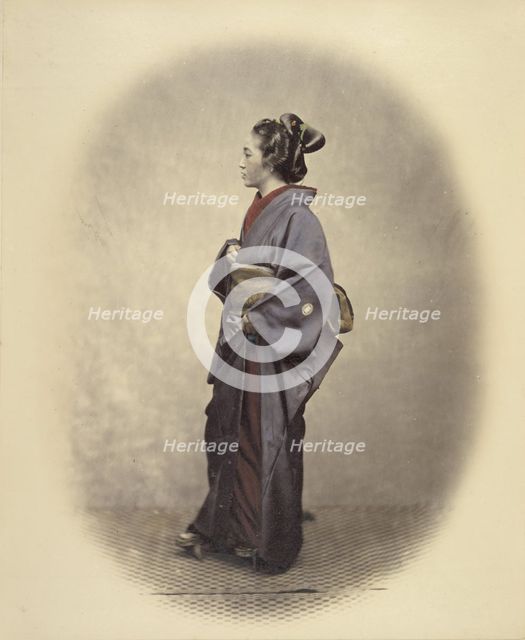 The Belle of the Period, 1863-1868. Creator: Felice Beato.