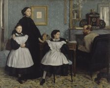 The Bellelli Family, 1858-1867. Artist: Degas, Edgar (1834-1917)