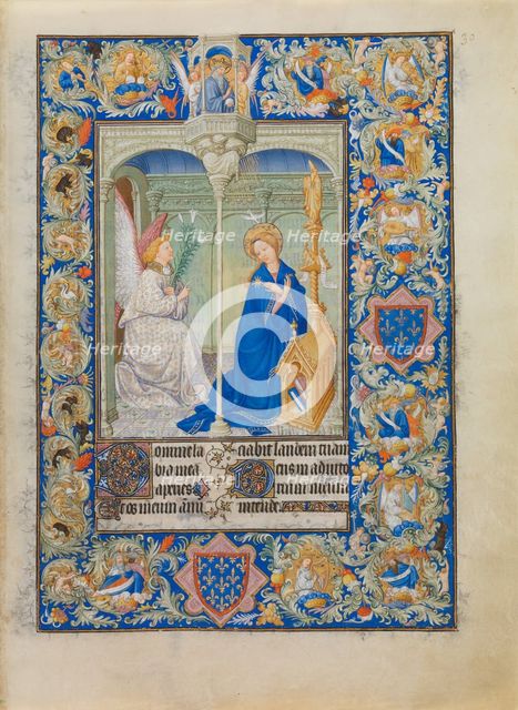 The Belles Heures of Jean de France, duc de Berry, 1405-1408/1409. Creators: Hermann Limbourg, Jean Limbourg, Paul Limbourg.