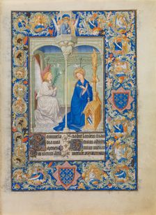 The Belles Heures of Jean de France, duc de Berry, 1405-1408/1409. Creators: Hermann Limbourg, Jean Limbourg, Paul Limbourg