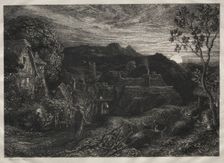 The Bellman, 1879. Creator: Samuel Palmer (British, 1805-1881)