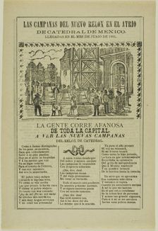 The Bells of the New Courtyard Clock, 1905. Creator: José Guadalupe Posada