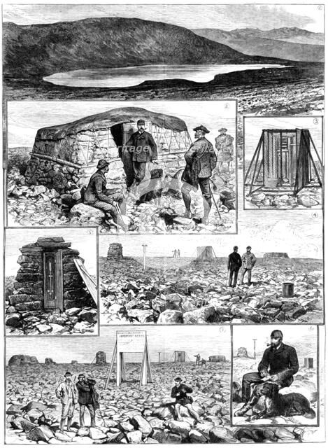 The Ben Nevis Summit Observatory, 1883. Creator: Unknown.