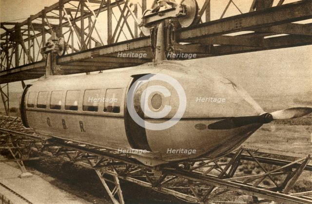 The Bennie Railplane, 1930, (1933). Creator: Unknown.