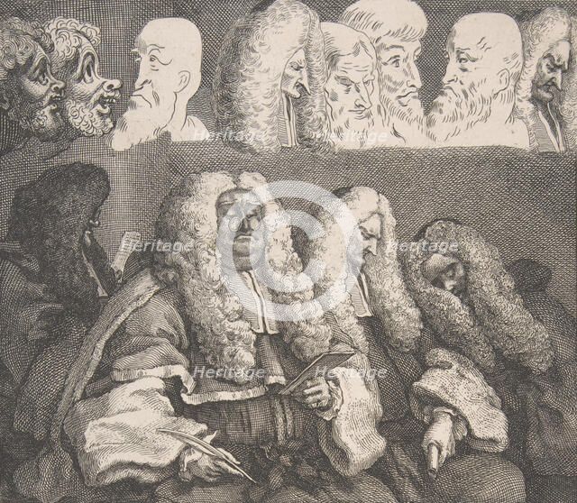 The Bench, 1758-64., 1758-64. Creator: William Hogarth.