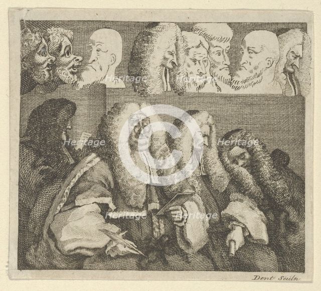 The Bench, 1790-1810. Creator: Dent.