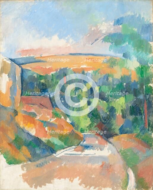 The Bend in the Road, 1900/1906. Creator: Paul Cezanne.
