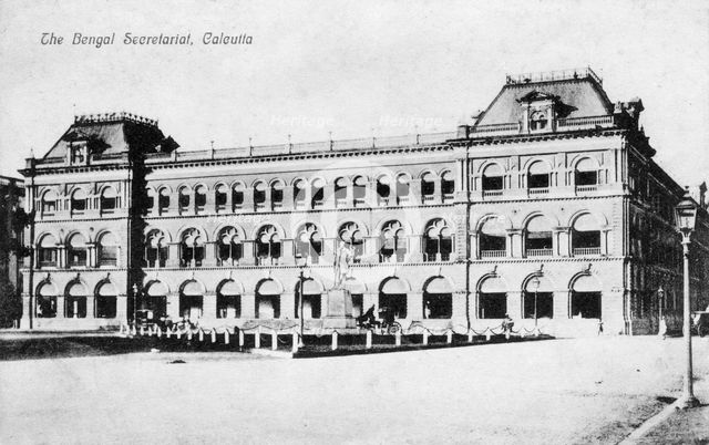 'The Bengal Secretariat, Calcutta', India, early 20th century. Artist: Unknown