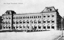 The Bengal Secretariat, Calcutta India, early 20th century