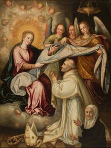 The bestowal of the chasuble upon Saint Ildefonso, c1600. Creator: Juan Sanchez Cotan