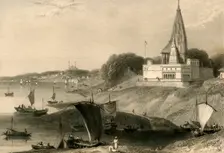 The Bernar Pagoda, Benares 1835. Creator: William Daniell