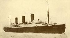 The "Berengaria" (Cunard Line), 52,700 Tons c1930. Creator: Unknown