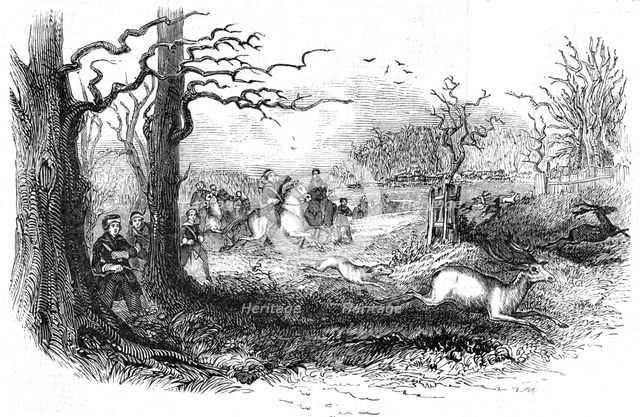 The Berkeley Hunt, 1844. Creator: Unknown.
