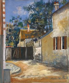 The Berlioz House, Montmartre, c. 1920. Creator: Maurice Utrillo