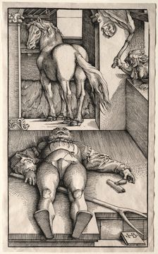 The Bewitched Groom, 1544-45. Creator: Hans Baldung (German, 1484/85-1545)