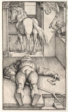 The Bewitched Groom, 1544. Creator: Hans Baldung (German, 1484/85-1545)