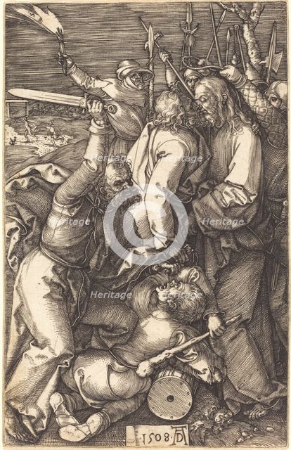 The Betrayal of Christ, 1508. Creator: Albrecht Durer.