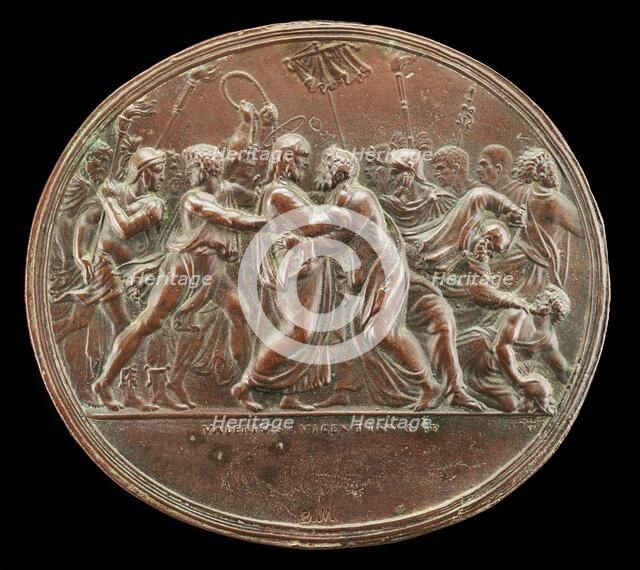 The Betrayal of Christ, 1525 or after. Creator: Valerio Belli.