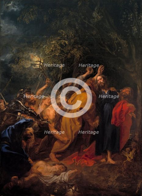 The Betrayal of Christ, (van Dyck, Madrid), between 1617 and 1620. Creator: Anthony van Dyck.