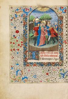 The Betrayal of Christ; Book of Hours, about 1440-1450. Creator: Workshop of the Bedford Master