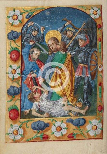 The Betrayal of Christ; Book of Hours, early 16th century. Creator: Unknown.